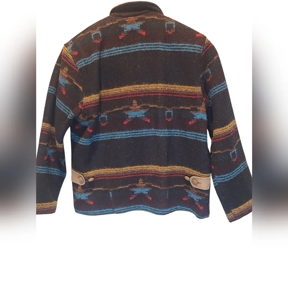 Woolrich Vintage western vibe wool jacket oversized small/medium